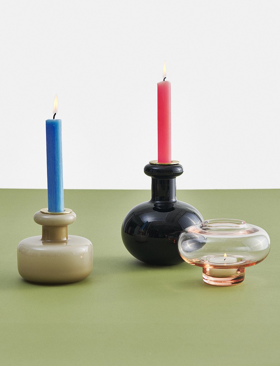 Marimekko Home - PUTELI CANDLE HOLDER - küünlajalad - sand - 1