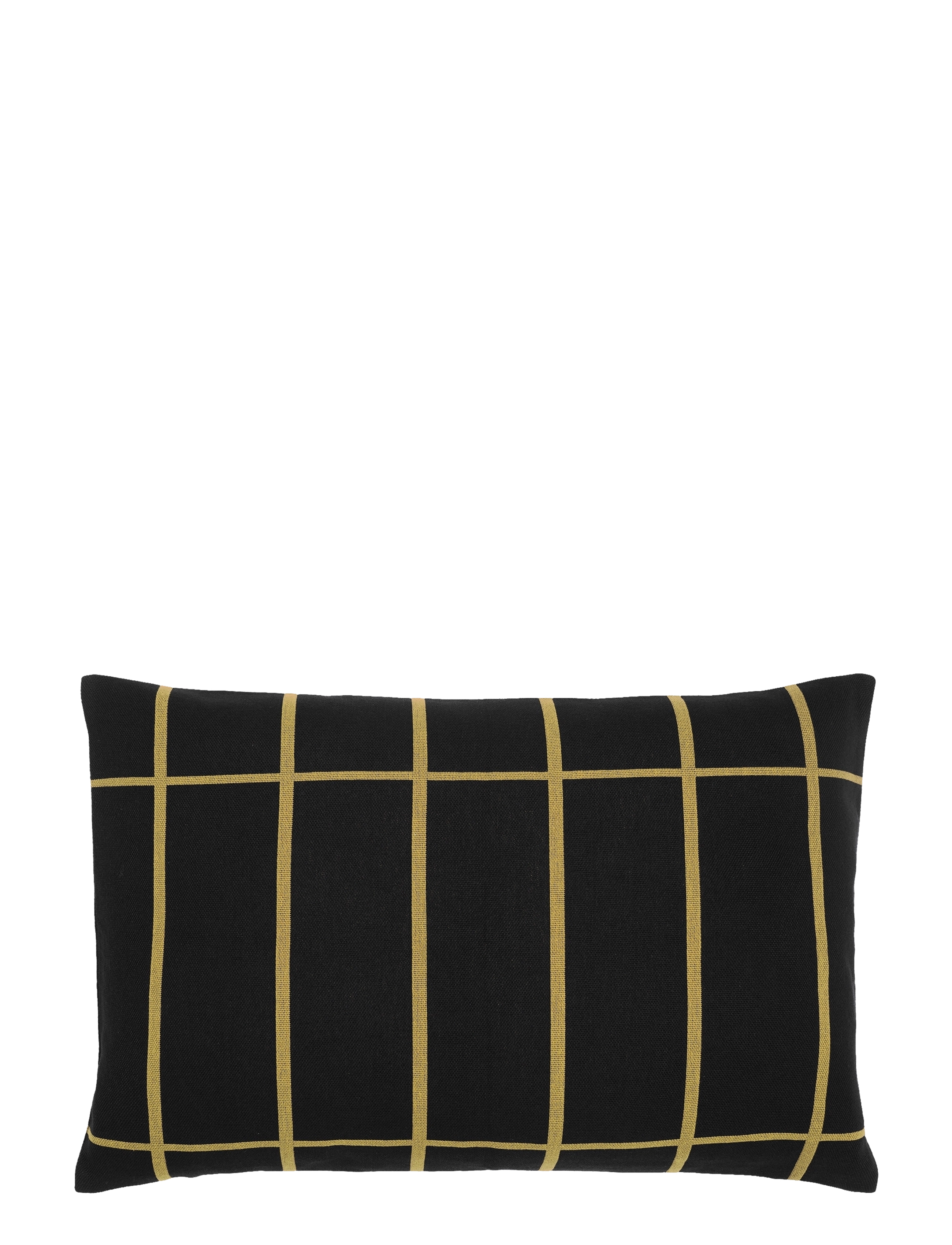 Marimekko Home TIILISKIVI CUSHION COVER 40X60 - Marimekko Home - CAVIAR, GOLD / black