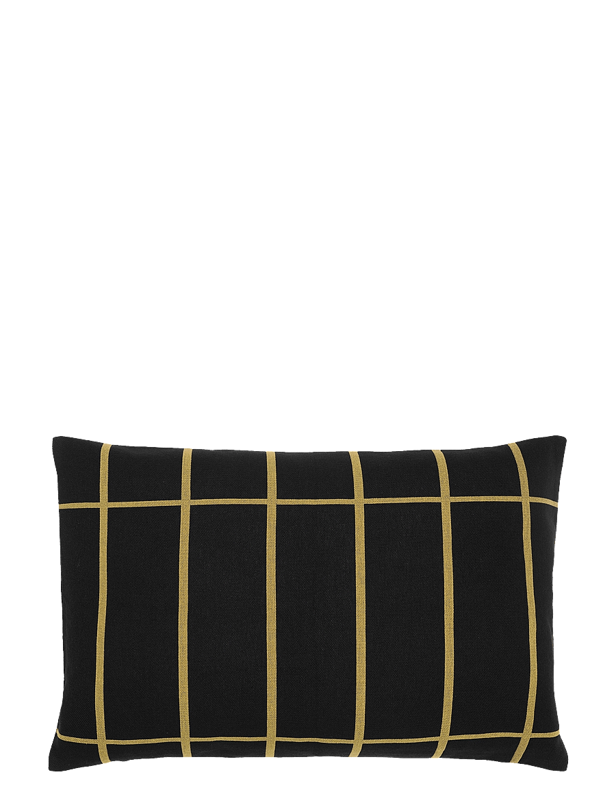 Marimekko Home - TIILISKIVI CUSHION COVER 40X60 - padjakatted - caviar, gold - 1