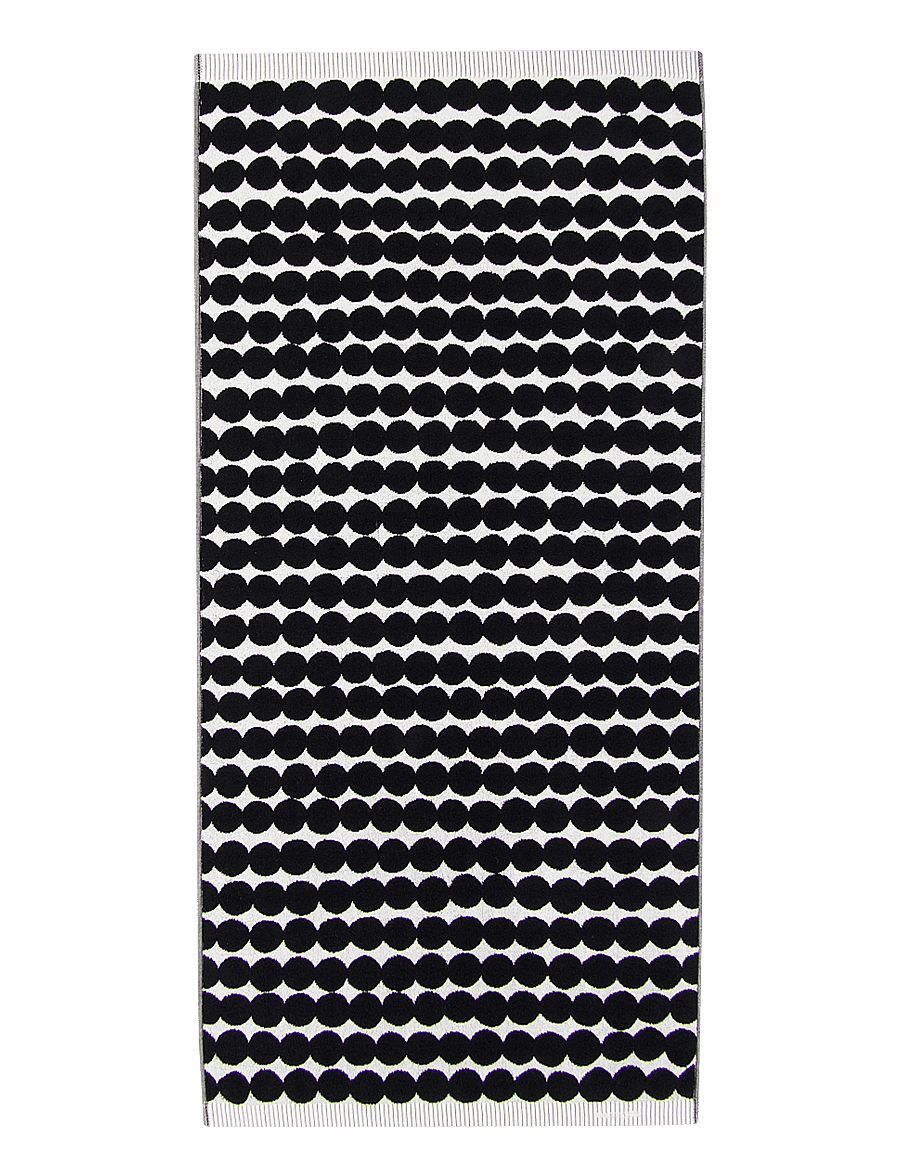 Marimekko Home - RÄSYMATTO BATH TOWEL 70X150 CM - vannas dvieļi - white, black - 2