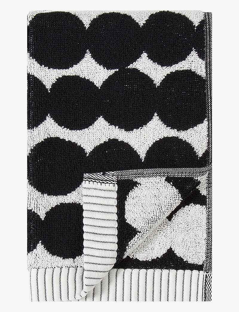 Marimekko Home - RÄSYMATTO GUEST TOWEL 30X50 - külaliste käterätikud - white, black - 0