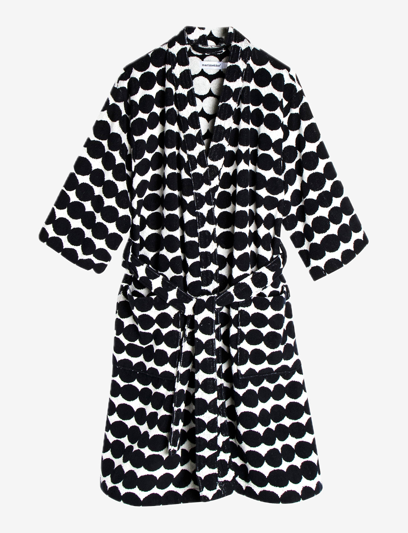Marimekko Home - RÄSYMATTO  BATH ROBE - osta hinna alusel - white, black - 1