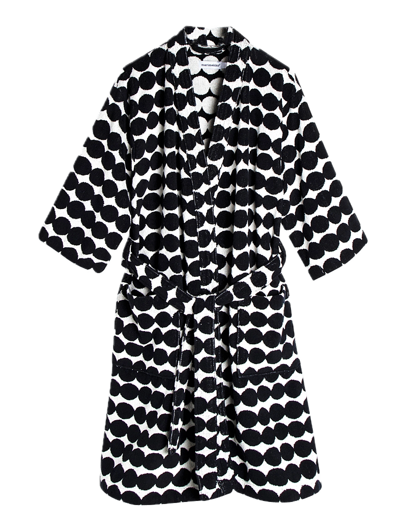 Marimekko Home - RÄSYMATTO BATH ROBE - osta hinna alusel - white, black - 1