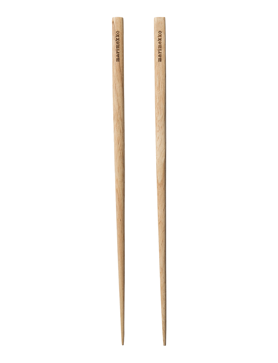 Marimekko Home - CHOPSTICKS 2 PAIRS - Ēdamrīki - light brown - 1