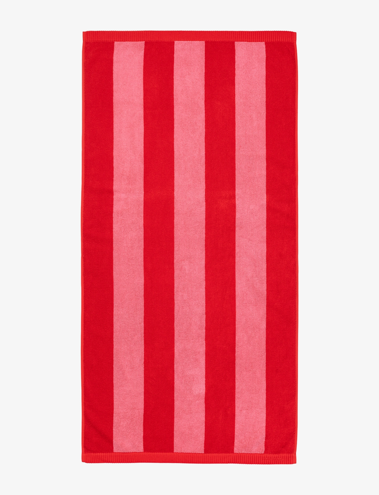 Marimekko Home - JUHLARAITA BATH TOWEL 70X140 - serviettes pour le bain - red, pink - 1