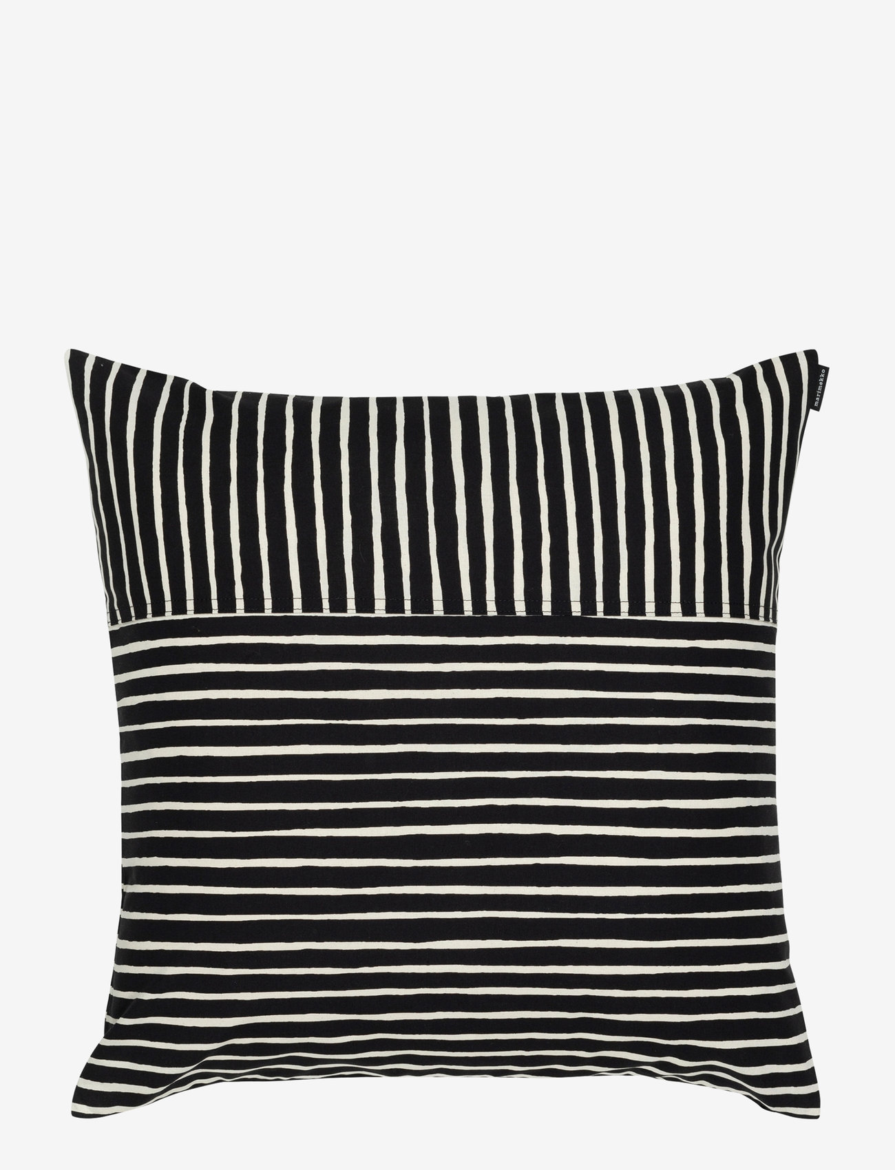 Marimekko Home - PICCOLO CUSHION COVER 50X50 - köp efter pris - black, cotton - 0
