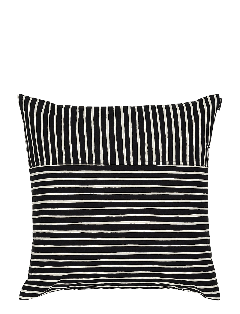 Marimekko Home - PICCOLO CUSHION COVER 50X50 - köp efter pris - black, cotton - 0