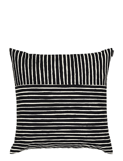 Marimekko Home PICCOLO CUSHION COVER 50X50 - Tekstiilid - BLACK, COTTON / black