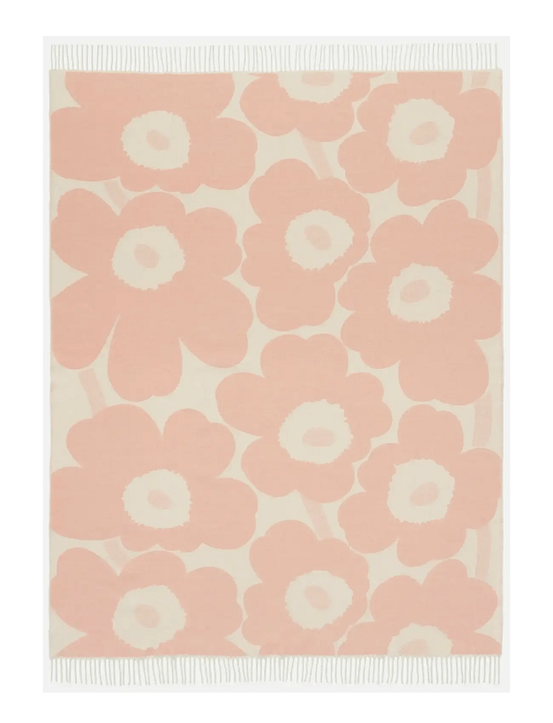 Marimekko Home - UNIKKO THROW RWS 130X180 - nach preis einkaufen - pink - 0