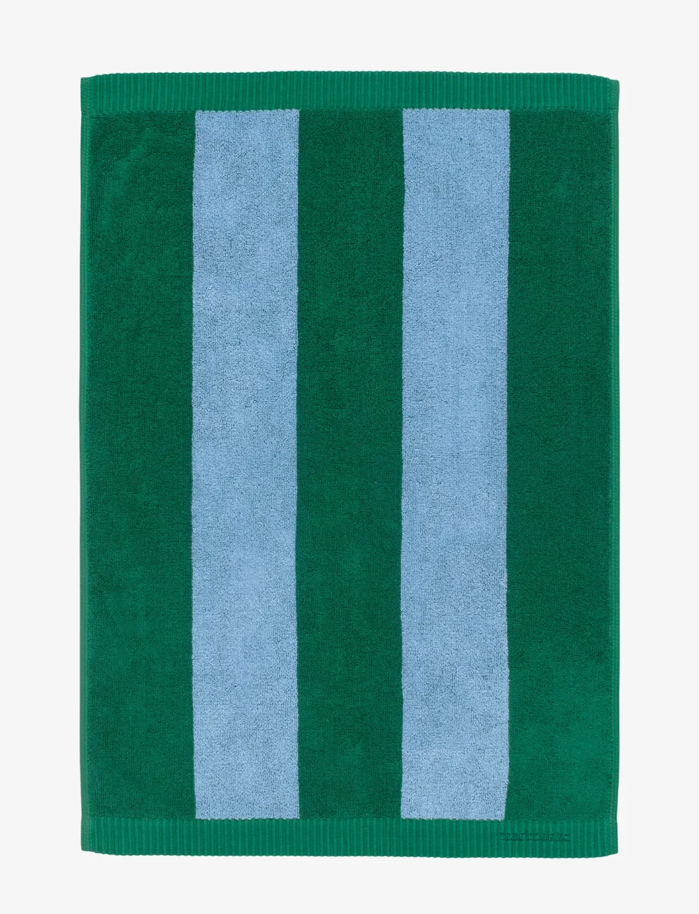 Marimekko Home - JUHLARAITA HAND TOWEL 50X70 CM - hand towels - green, lt.blue - 1