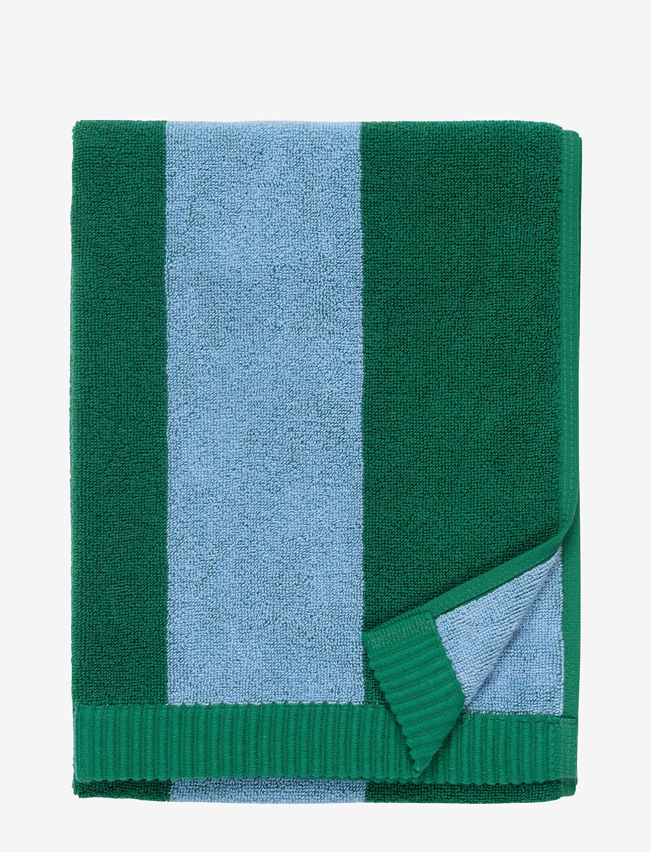 Marimekko Home - JUHLARAITA HAND TOWEL 50X70 CM - käterätikud - green, lt.blue - 0