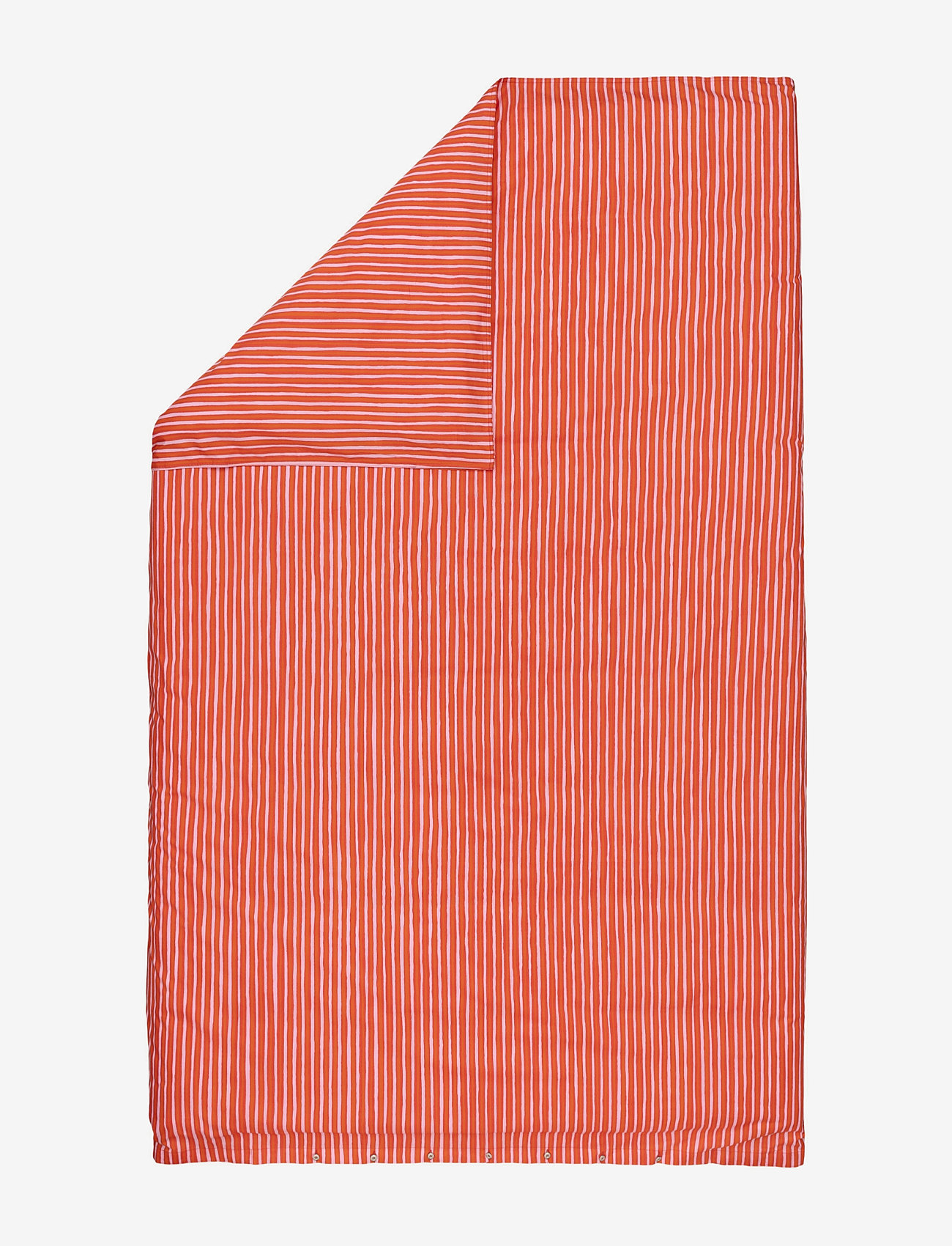 Marimekko Home - PICCOLO DC 135/140X200 CM - duvet covers - warm orange, pink - 0