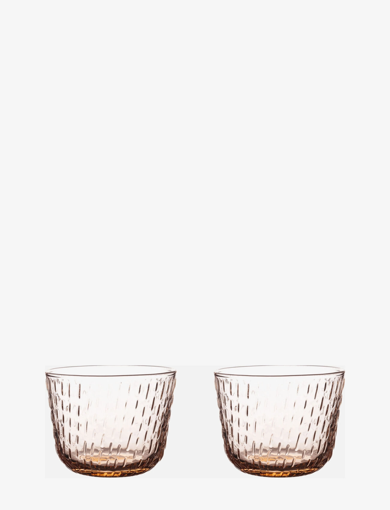 Marimekko Home Syksy Glass Tumbler 2Dl 2 Pcs, 20 CL, Yellow, Glas > Drikkeglas, Unisex