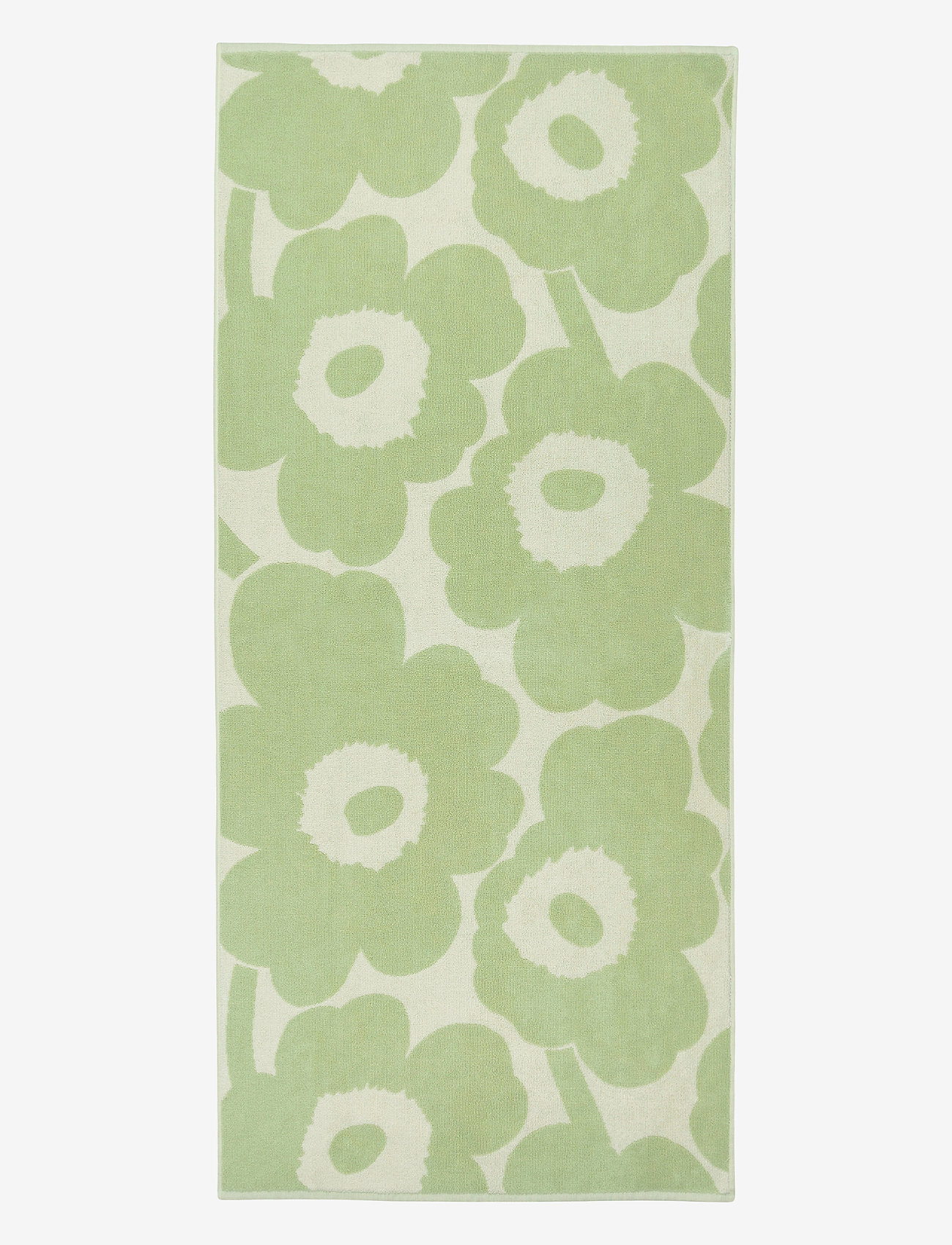 Marimekko Home - UNIKKO BATH TOWEL 70X150 CM - badehåndklæder - off white, sage - 0