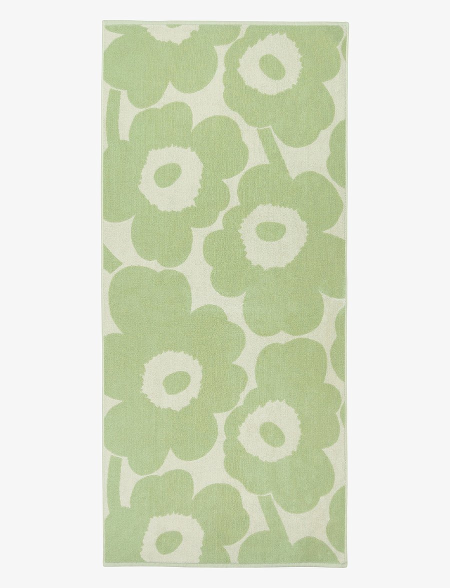 Marimekko Home - UNIKKO BATH TOWEL 70X150 CM - die niedrigsten preise - off white, sage - 0