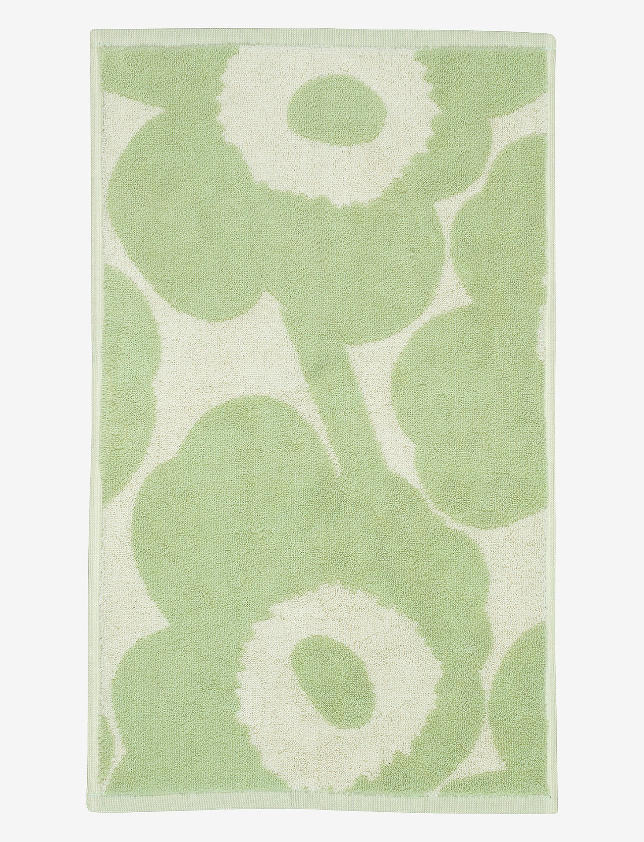 Marimekko Home - UNIKKO GUEST TOWEL 30X50 CM - gästehandtücher - off white, sage - 0