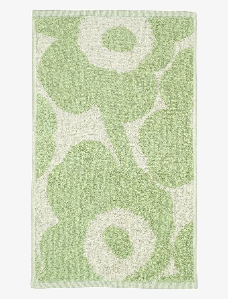 Marimekko Home - UNIKKO GUEST TOWEL 30X50 CM - gästehandtücher - off white, sage - 0