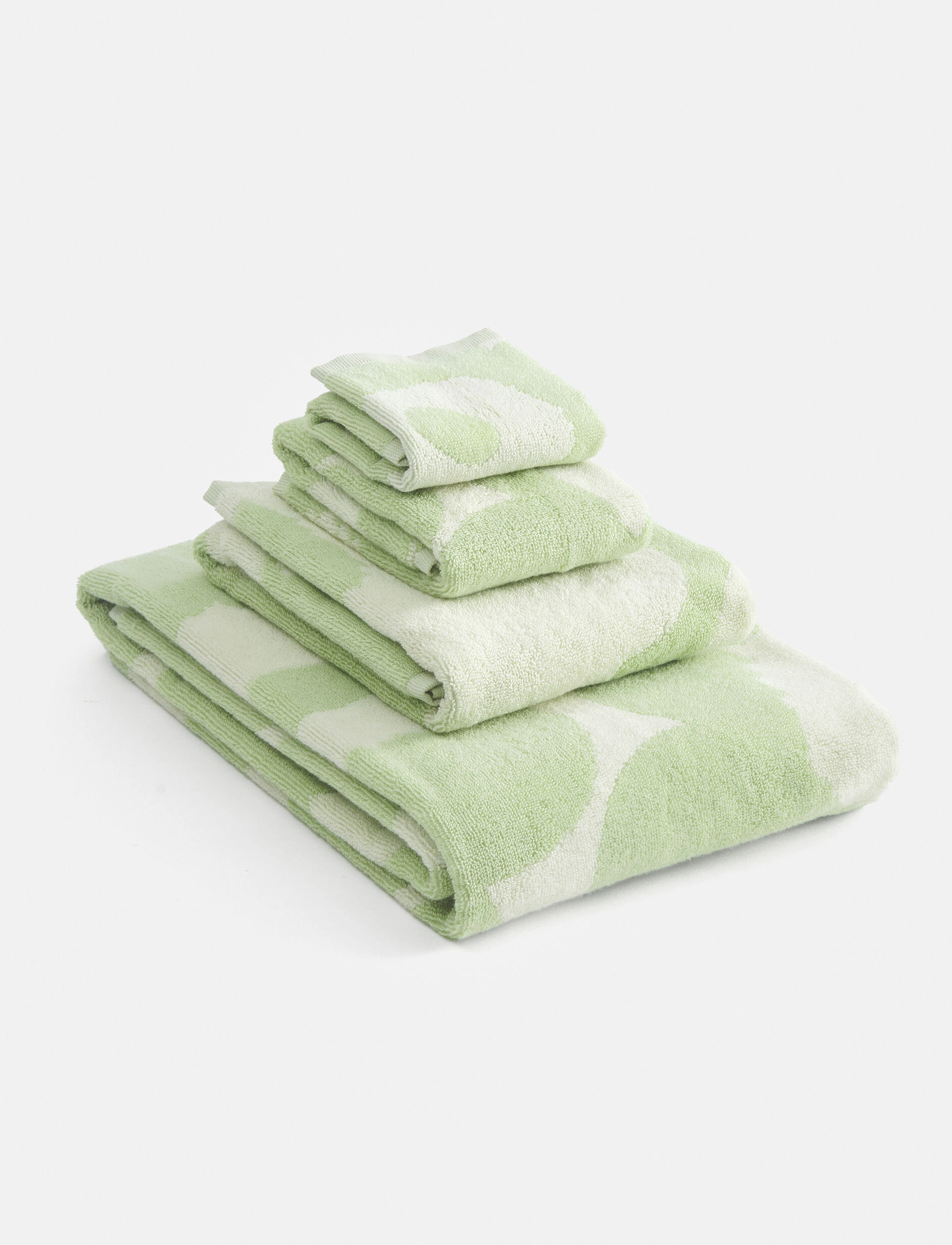 Marimekko Home Unikko Guest Towel 30X50 cm, 30X50 cm, Green, Håndklæder & Badehåndklæder > Gæstehåndklæder, Unisex