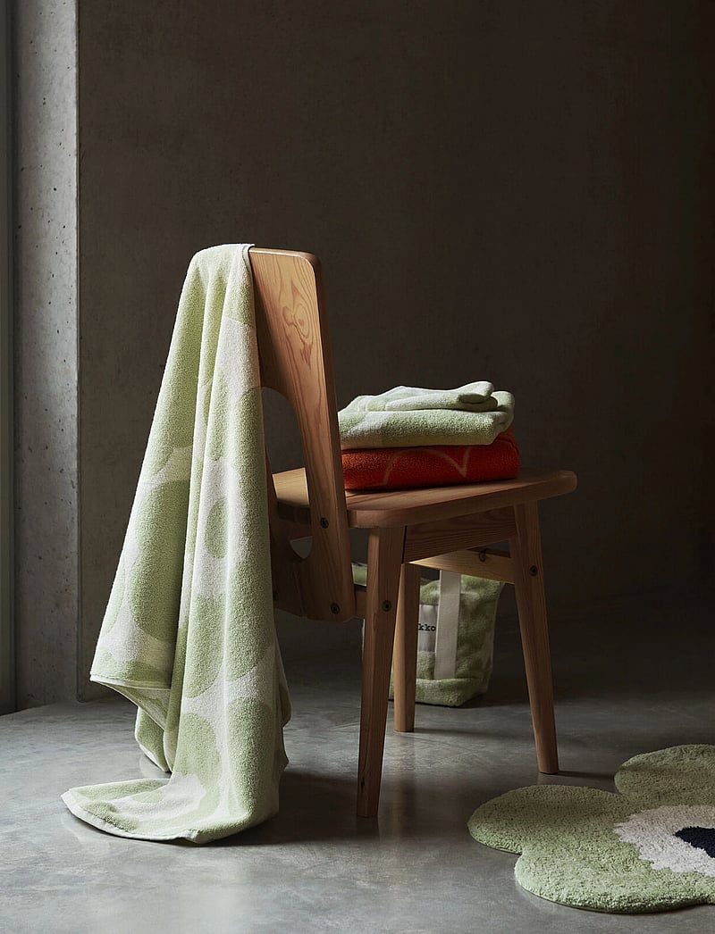 Marimekko Home - UNIKKO GUEST TOWEL 30X50 CM - gästehandtücher - off white, sage - 3