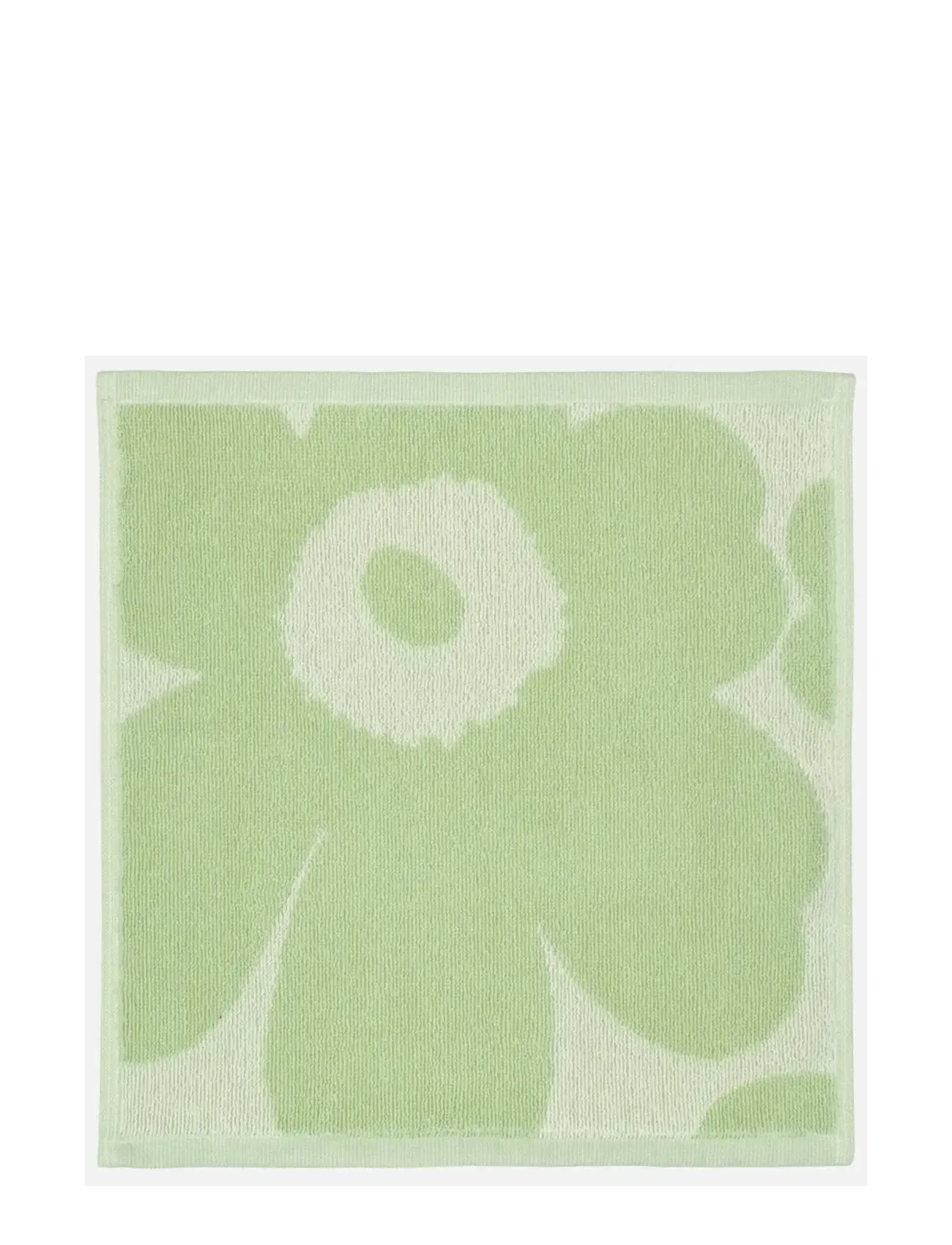 Marimekko Home UNIKKO MINI TOWEL 30X30 CM - Presenter - OFF WHITE, SAGE / green