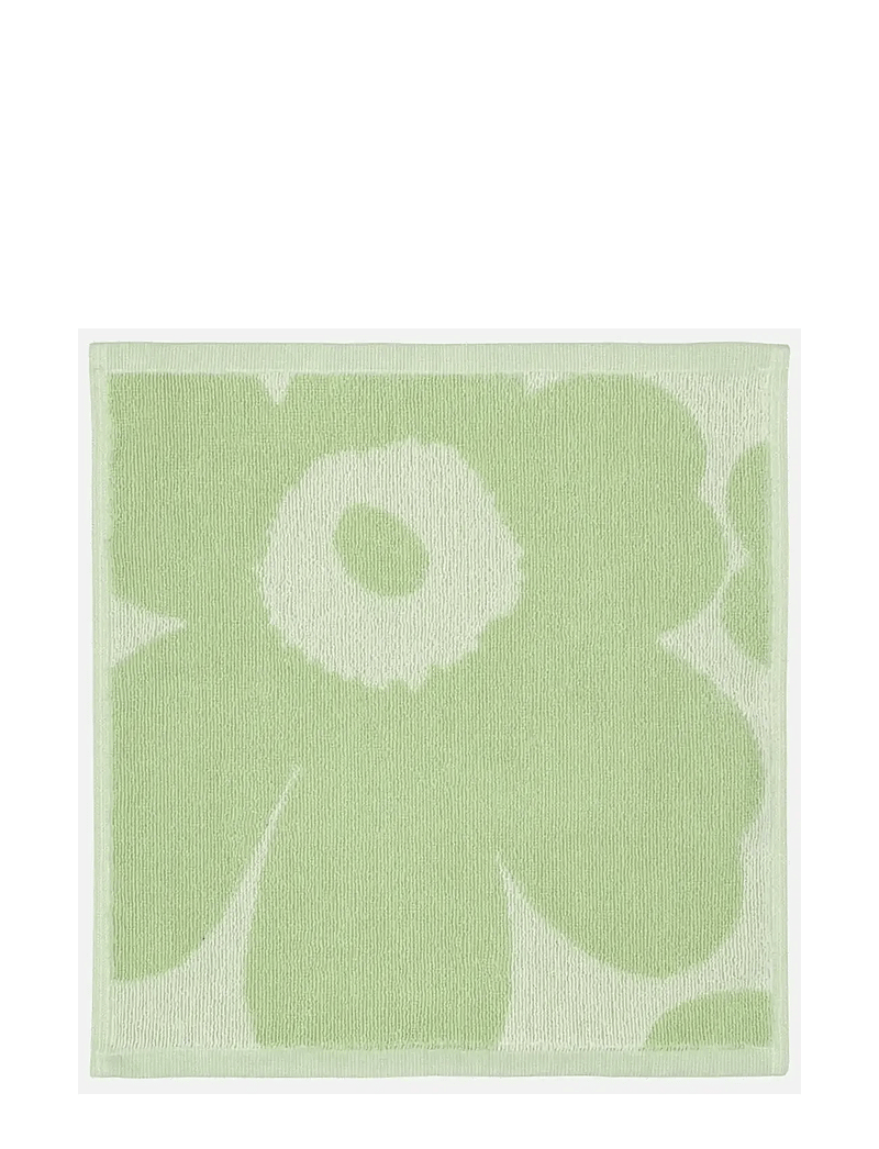 Marimekko Home - UNIKKO MINI TOWEL 30X30 CM - gæstehåndklæder - off white, sage - 0