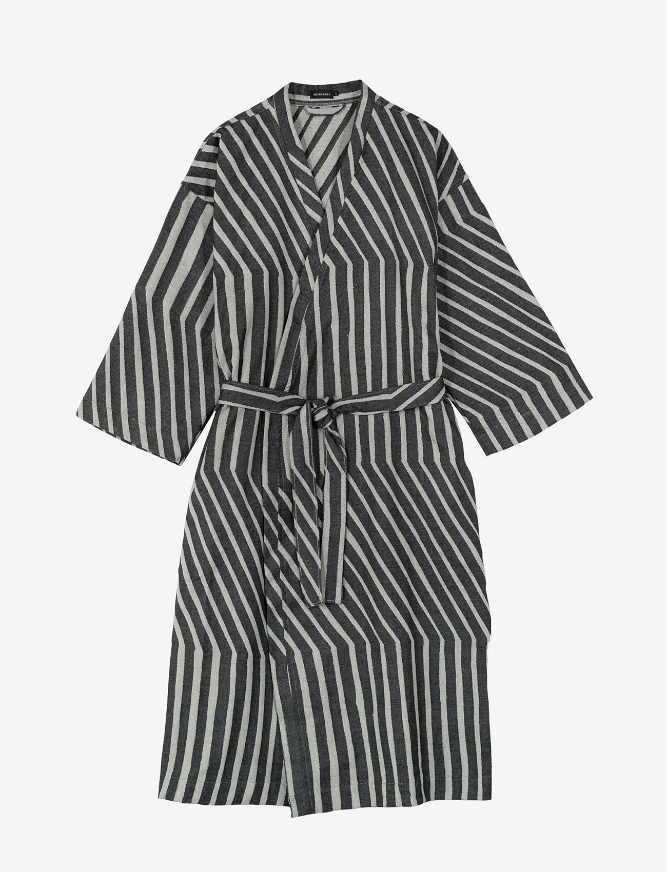 Marimekko Home - KALASÄÄSKI BATH ROBE - køb efter pris - off white, charcoal - 0
