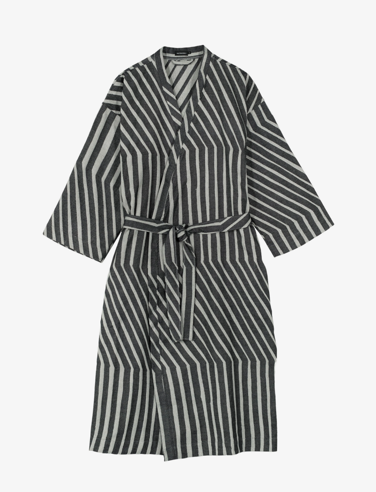 Marimekko Home KALASÄÄSKI BATH ROBE - Julegave - OFF WHITE, CHARCOAL / grey