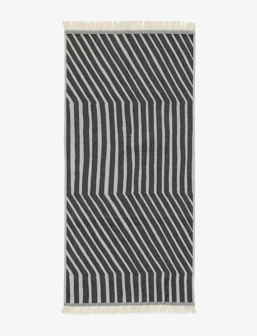 Marimekko Home - KALASÄÄSKI HAND TOWEL 50X100CM - käterätikud - off white, charcoal - 1