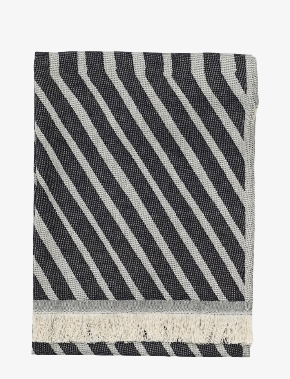 Marimekko Home - KALASÄÄSKI HAND TOWEL 50X100CM - käterätikud - off white, charcoal - 0