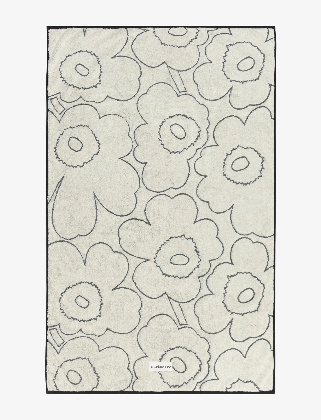 Marimekko Home - PIIRTO UNIKKO B.TOWEL 100X160 - achat par prix - ivory, black - 2
