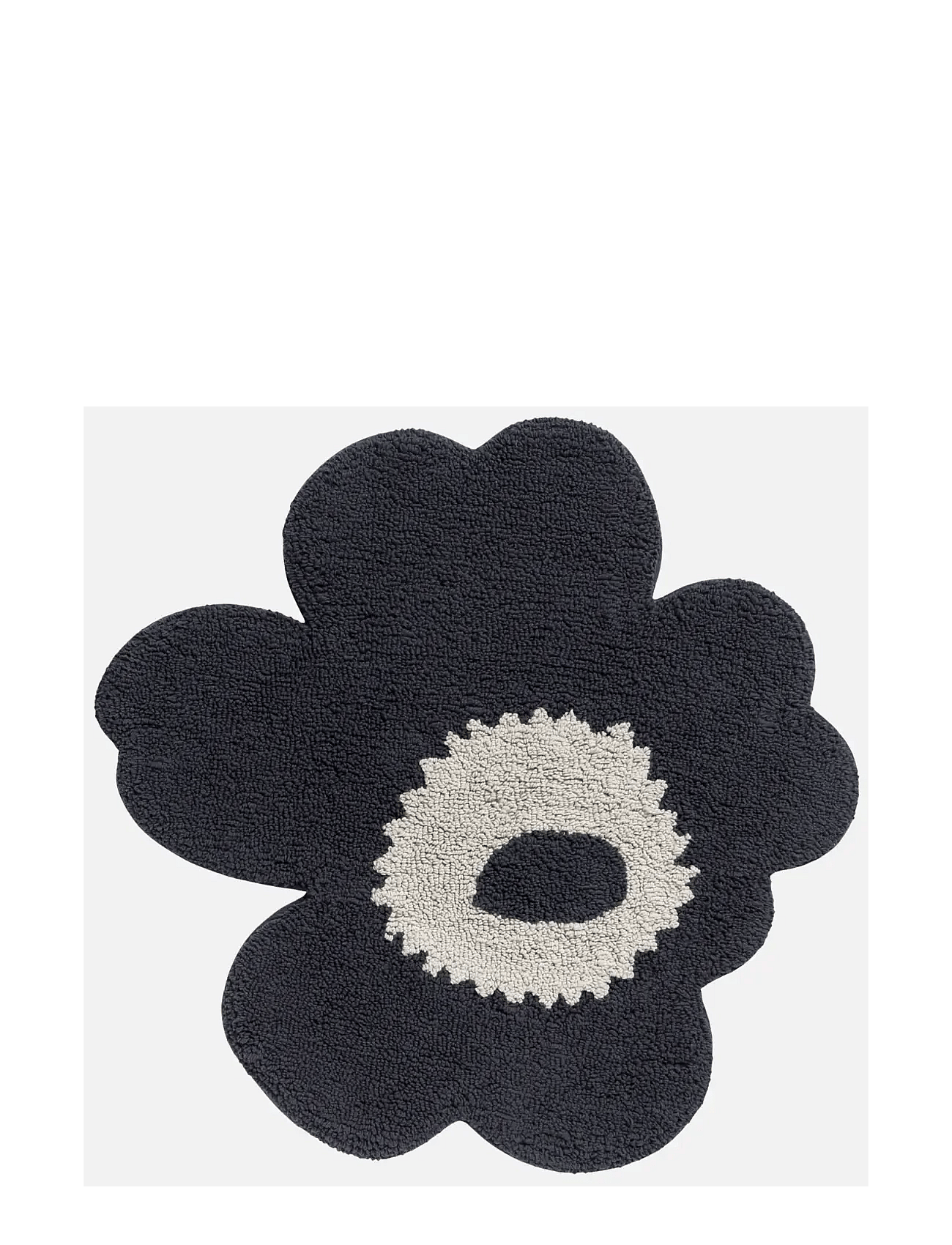 Unikko baderomsmatte 73x74 cm Off white-charcoal-sand