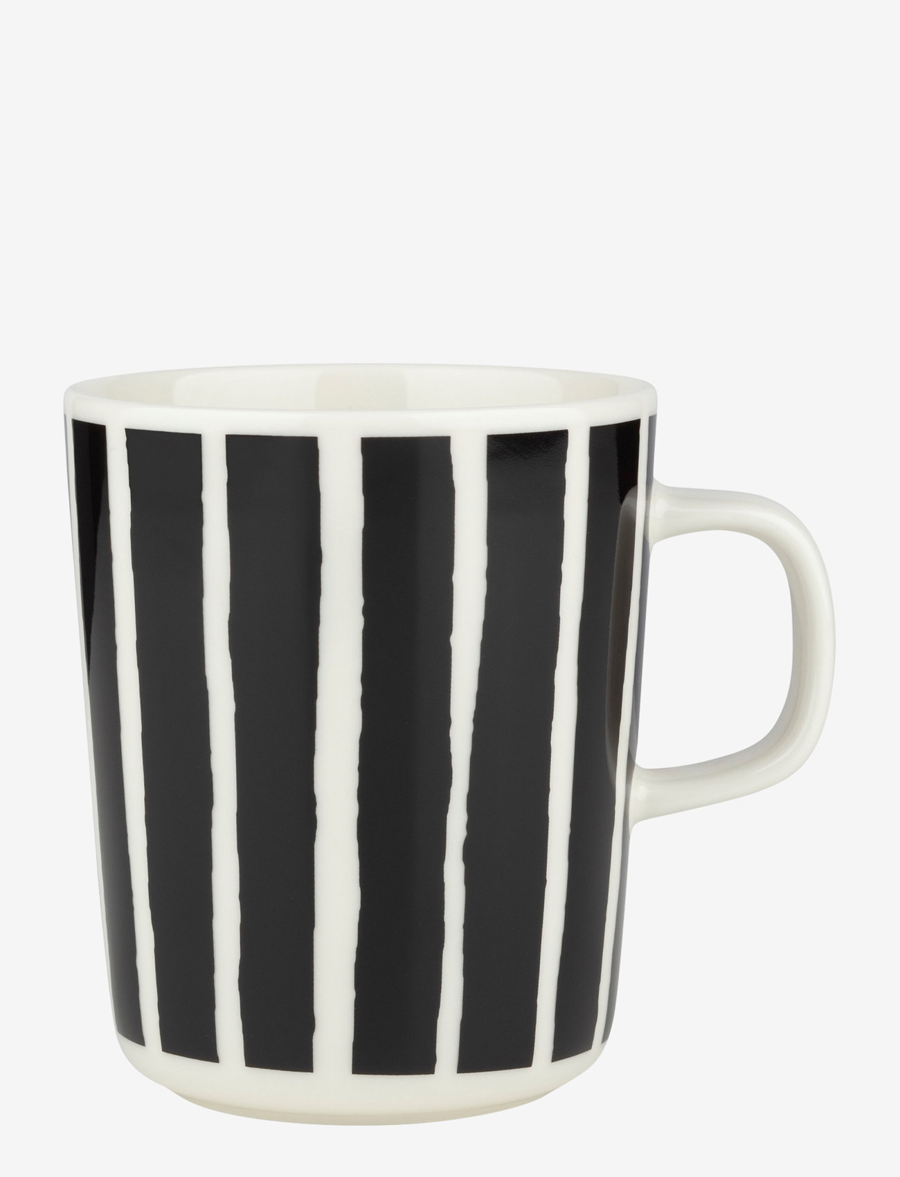 Marimekko Home PICCOLO MUG 2,5 DL - Muggar & Koppar - WHITE, BLACK / black