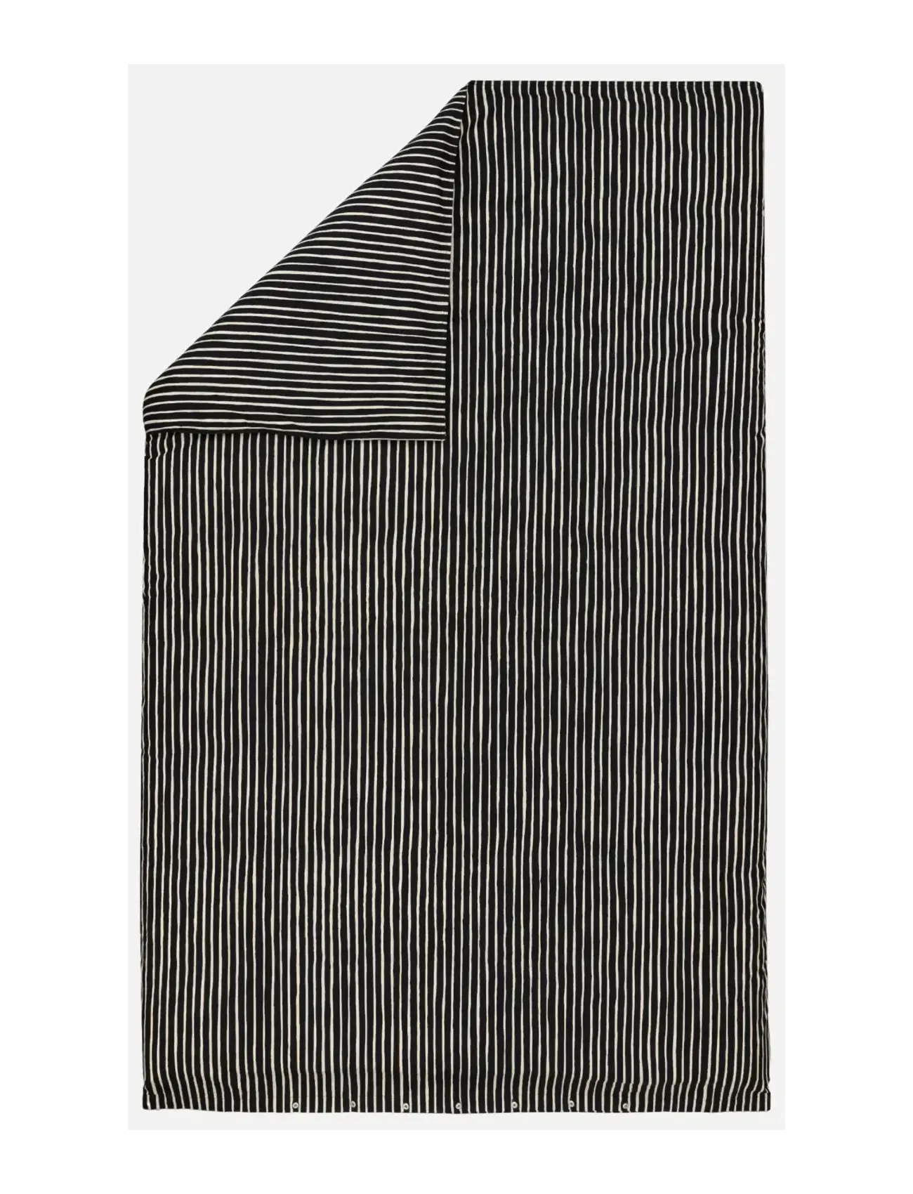 Marimekko Home PICCOLO DC 135/140X200 CM - Textiles - BLACK, OFF WHITE / black