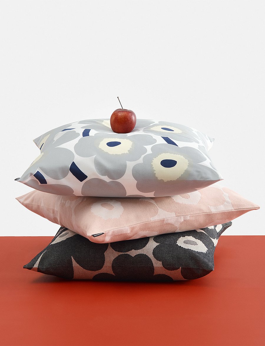 Marimekko Home - PIENI UNIKKO C.COVER 47X47 CM - kissenbezüge - off white, charcoal, sand - 0