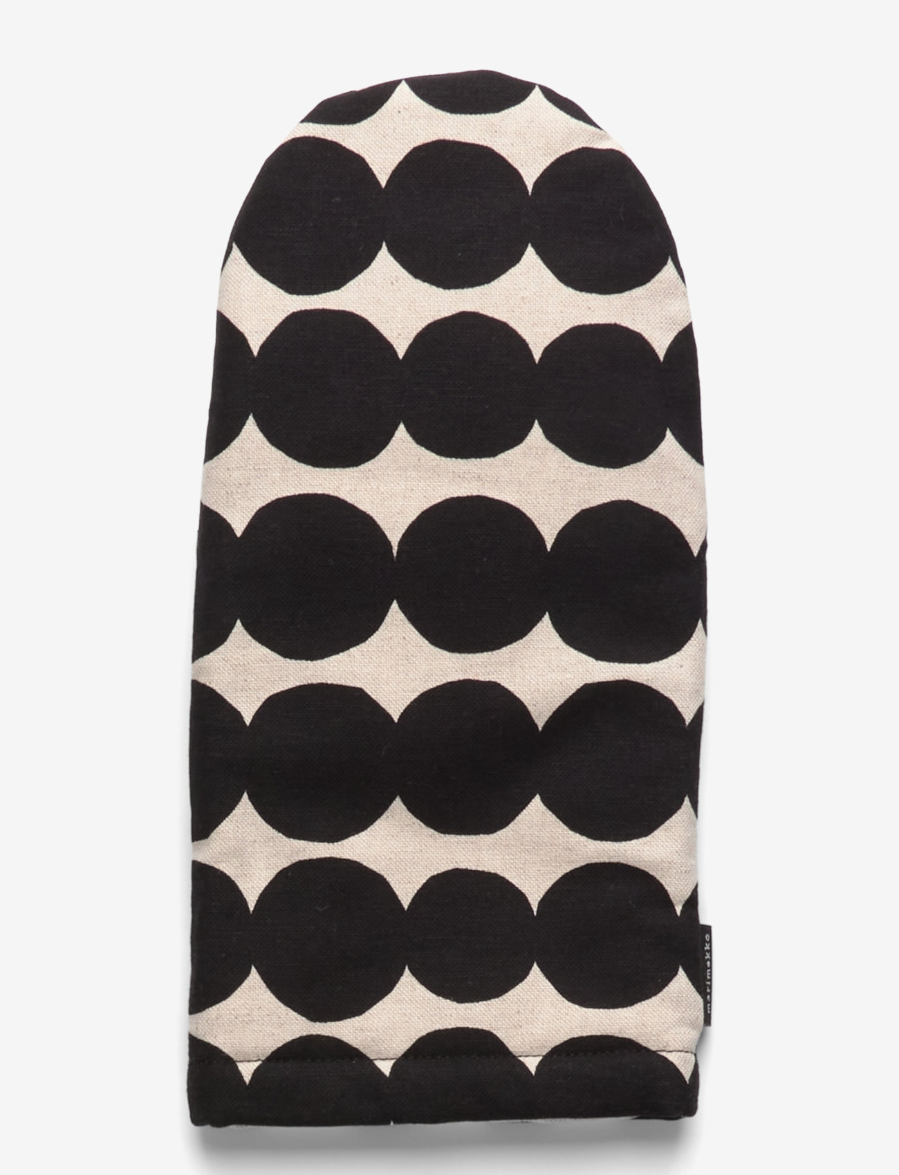 Marimekko Home - RÄSYMATTO OVEN MITTEN - ovenwanten, handschoen- en pannenlappen - cotton, black - 0