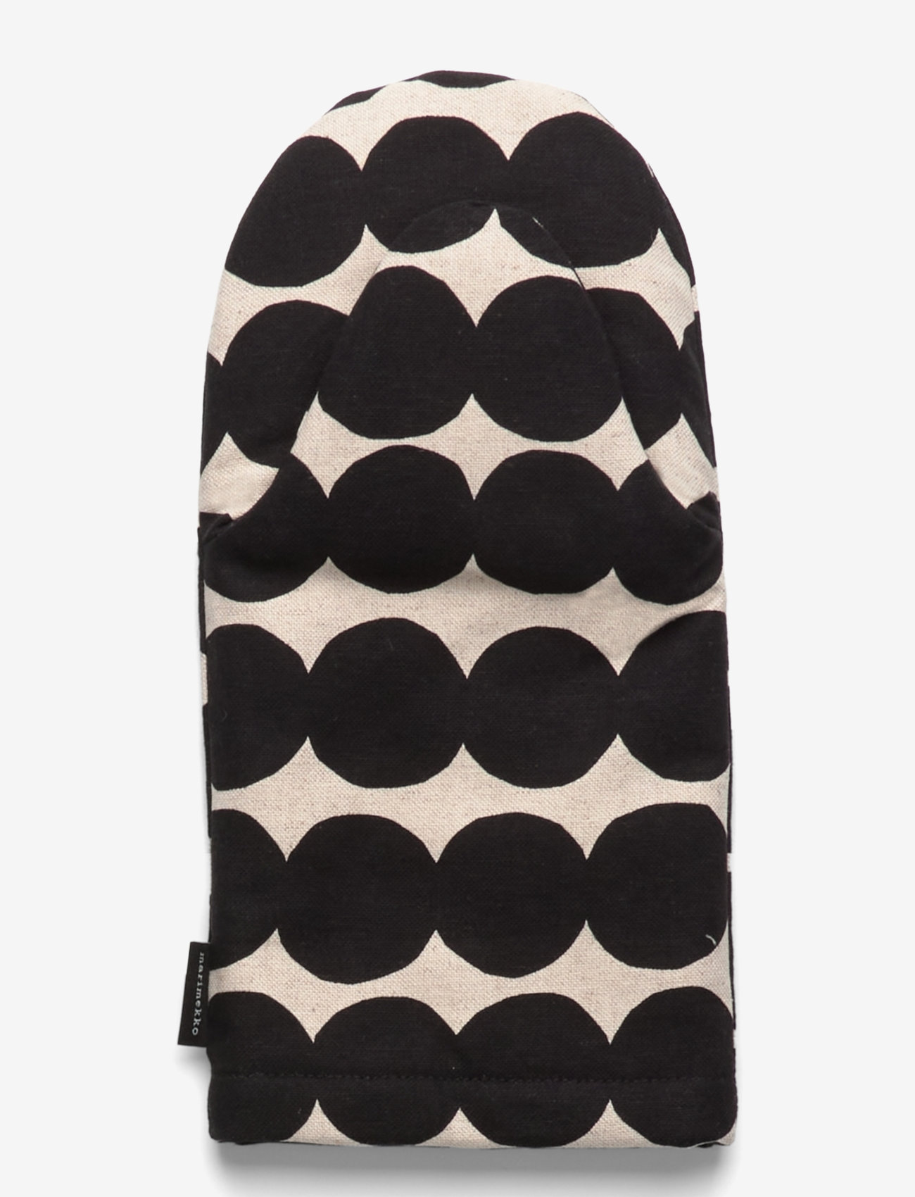 Marimekko Home - RÄSYMATTO OVEN MITTEN - ovenwanten, handschoen- en pannenlappen - cotton, black - 1
