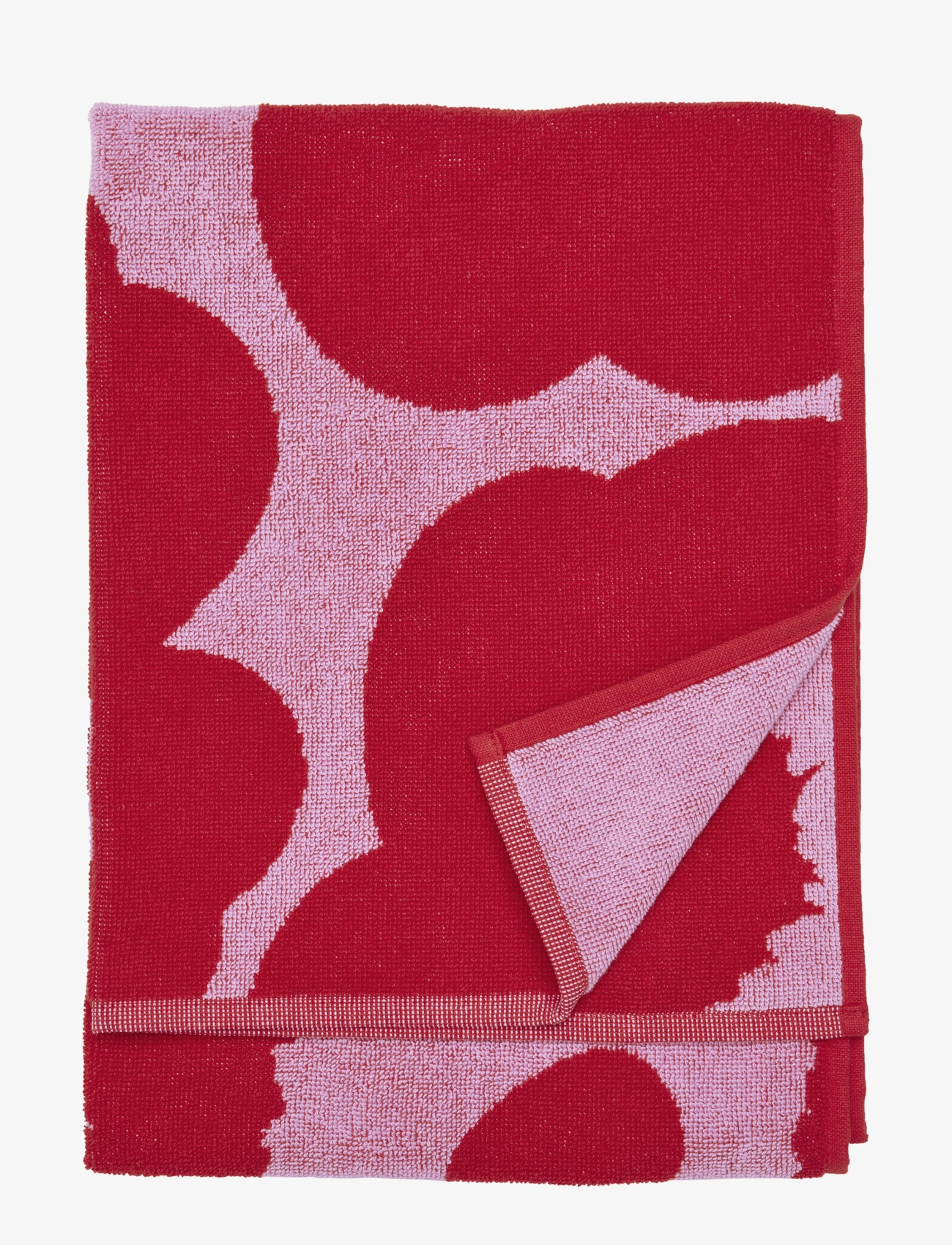 Marimekko Home Unikko Hand Towel 50X70 Cm, cm, Towels & Bath Towels, Rot - Homeware