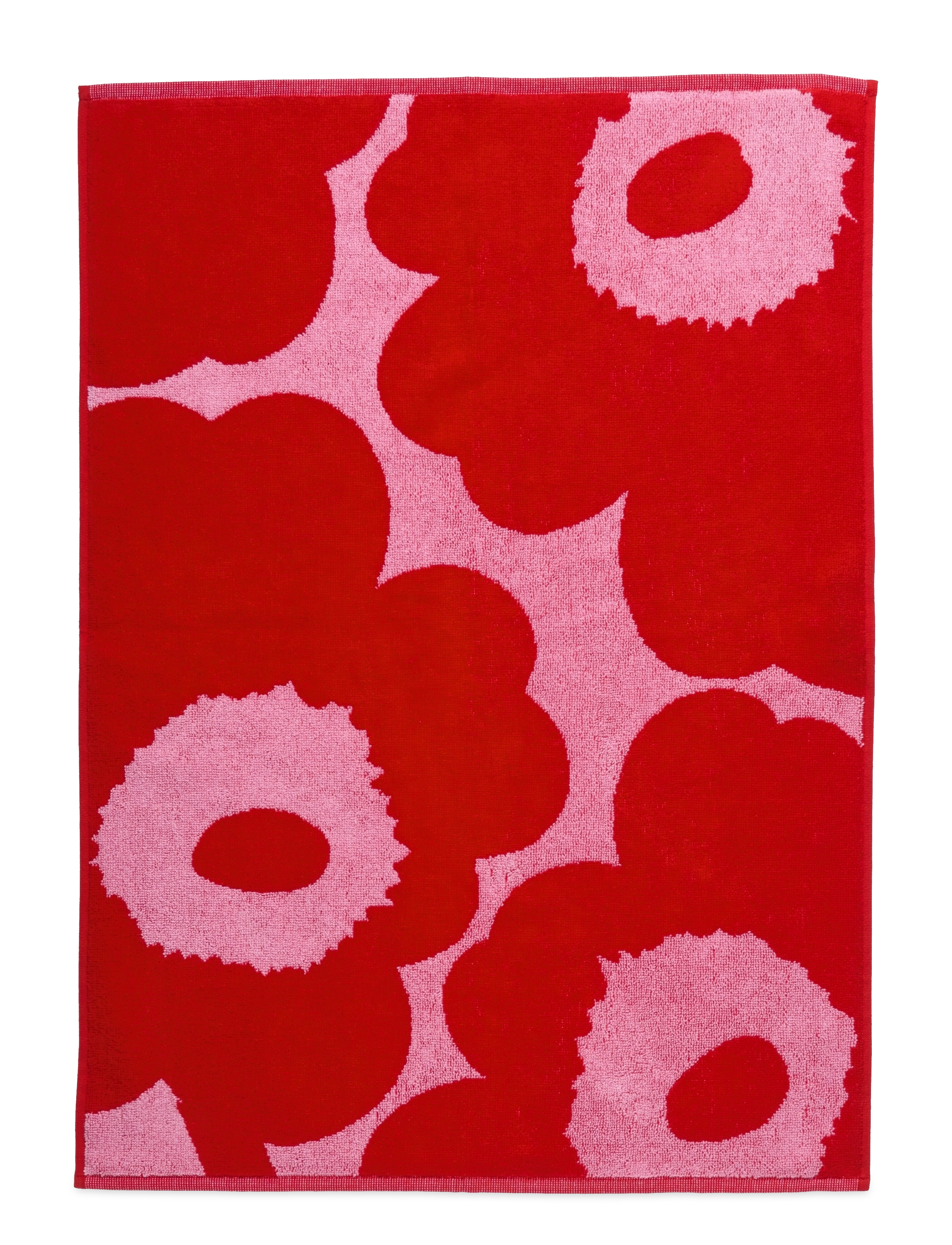 Marimekko Home - UNIKKO HAND TOWEL 50X70 CM - håndklæder - pink, red - 1