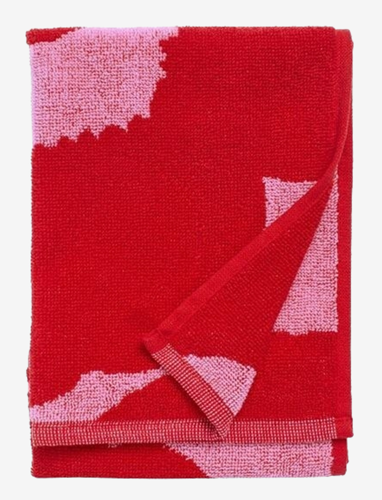 Marimekko Home - UNIKKO GUEST TOWEL 30X50 CM - gästehandtücher - red, pink - 0