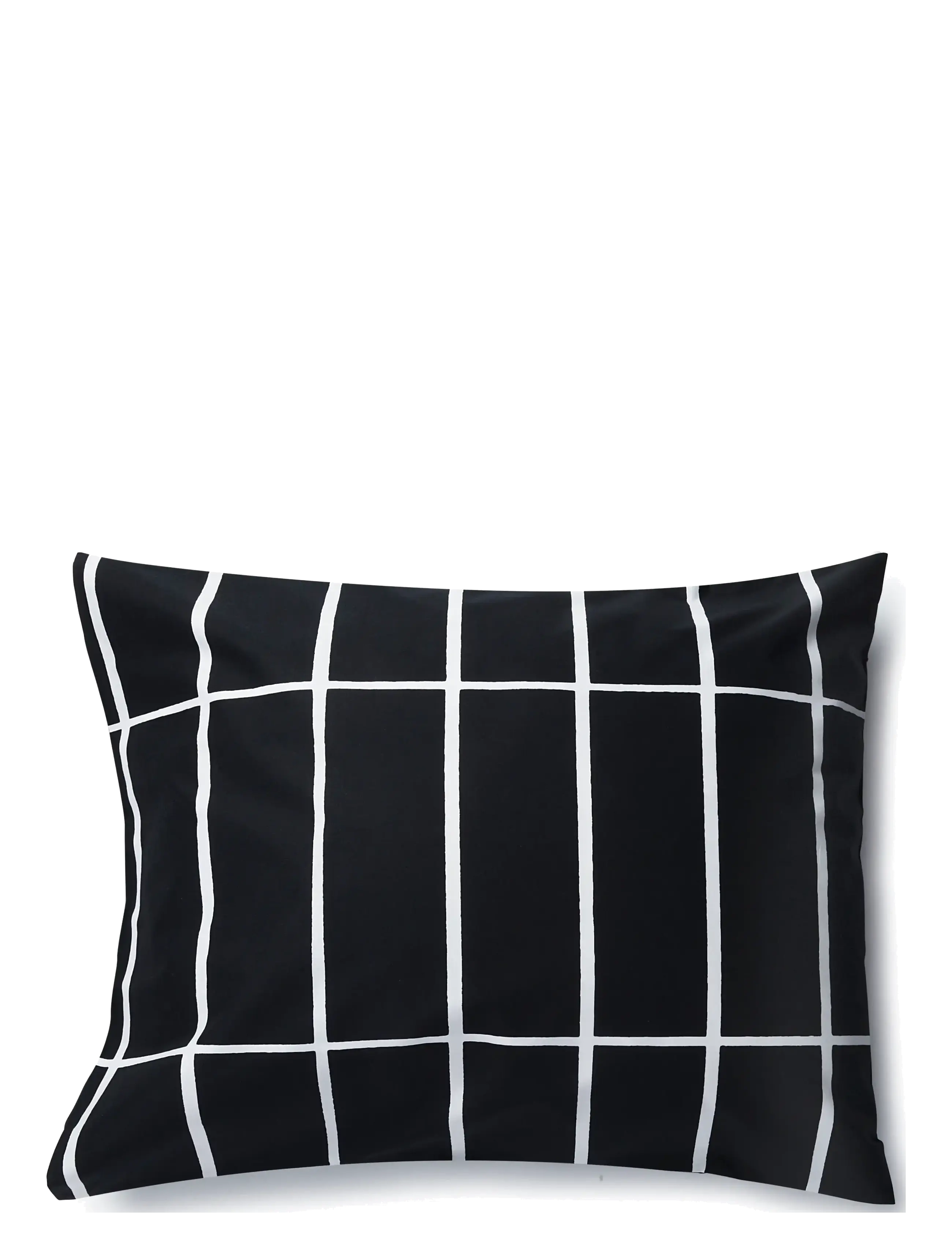 Marimekko Home TIILISKIVI PC 50X60CM - Örngott - BLACK, WHITE / black