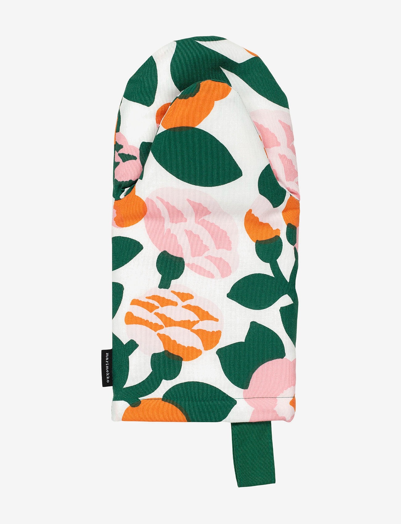 Marimekko Home - PIENI GREEN GREEN OVEN MITTEN - køb efter pris - white, green, pink, orange - 0