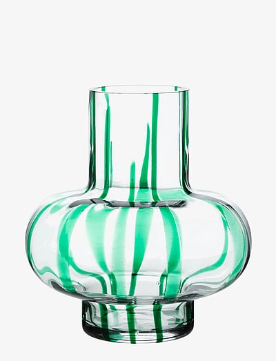 Marimekko Home UMPU VASE - Vases - CLEAR, GREEN / green