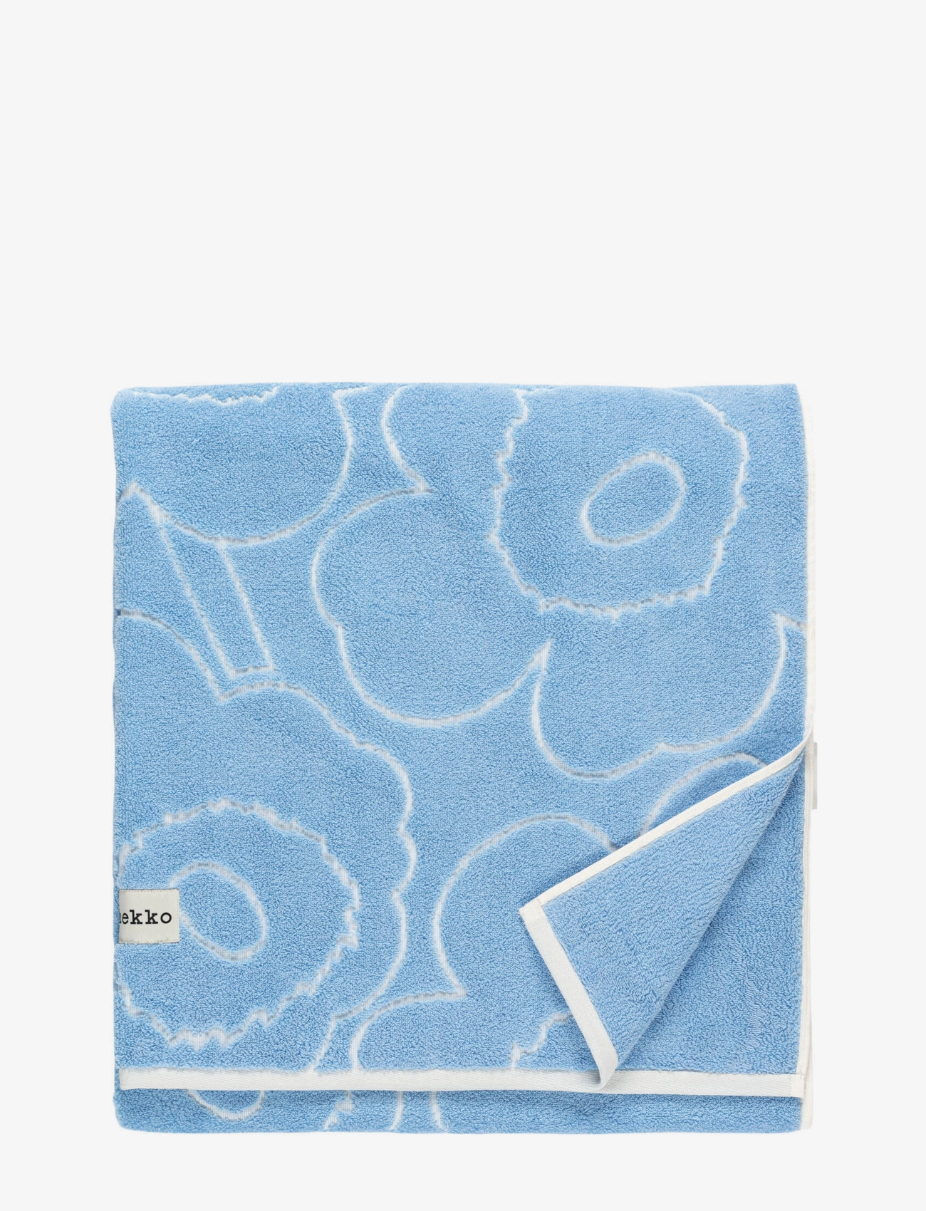 PIIRTO UNIKKO BATH TOWEL - LT.BLUE, OFF WHITE