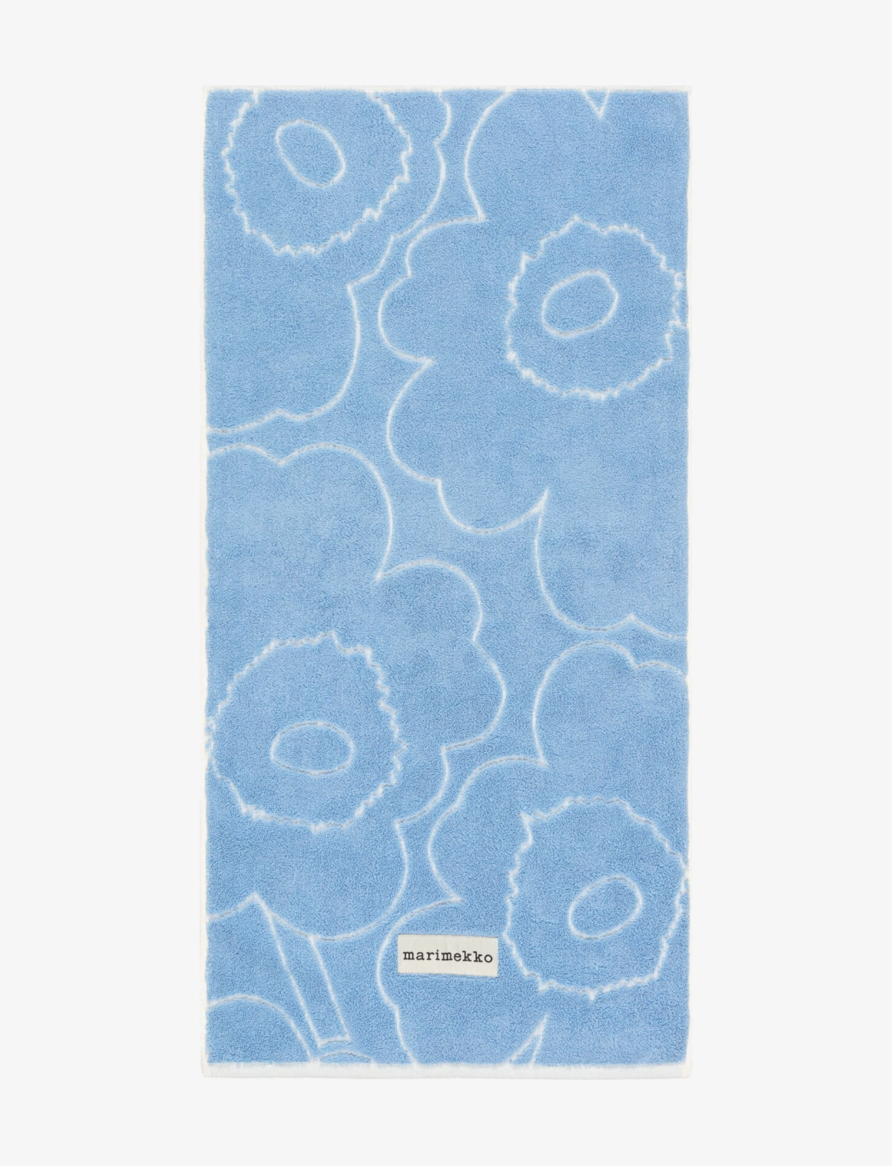 Marimekko Home - PIIRTO UNIKKO HANDTOWEL 50X100 - lt.blue, off white - 1
