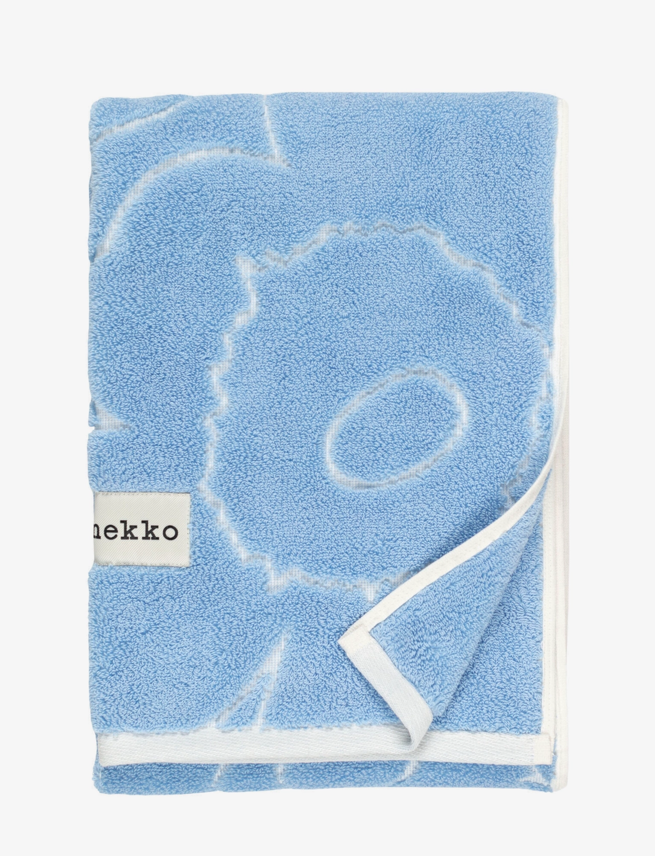 Marimekko Home PIIRTO UNIKKO HANDTOWEL 50X100 - Baderomstekstiler - LT.BLUE, OFF WHITE / blue