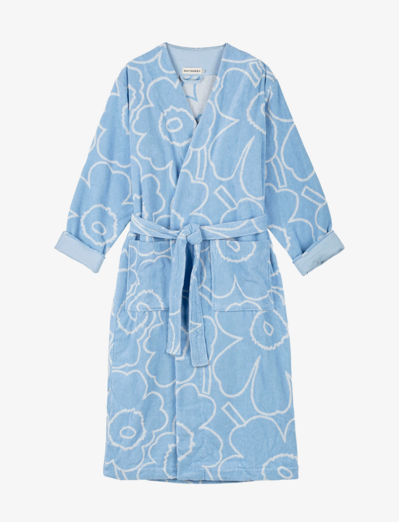 Marimekko Home - PIIRTO UNIKKO BATH ROBE - lt.blue, off white - 0