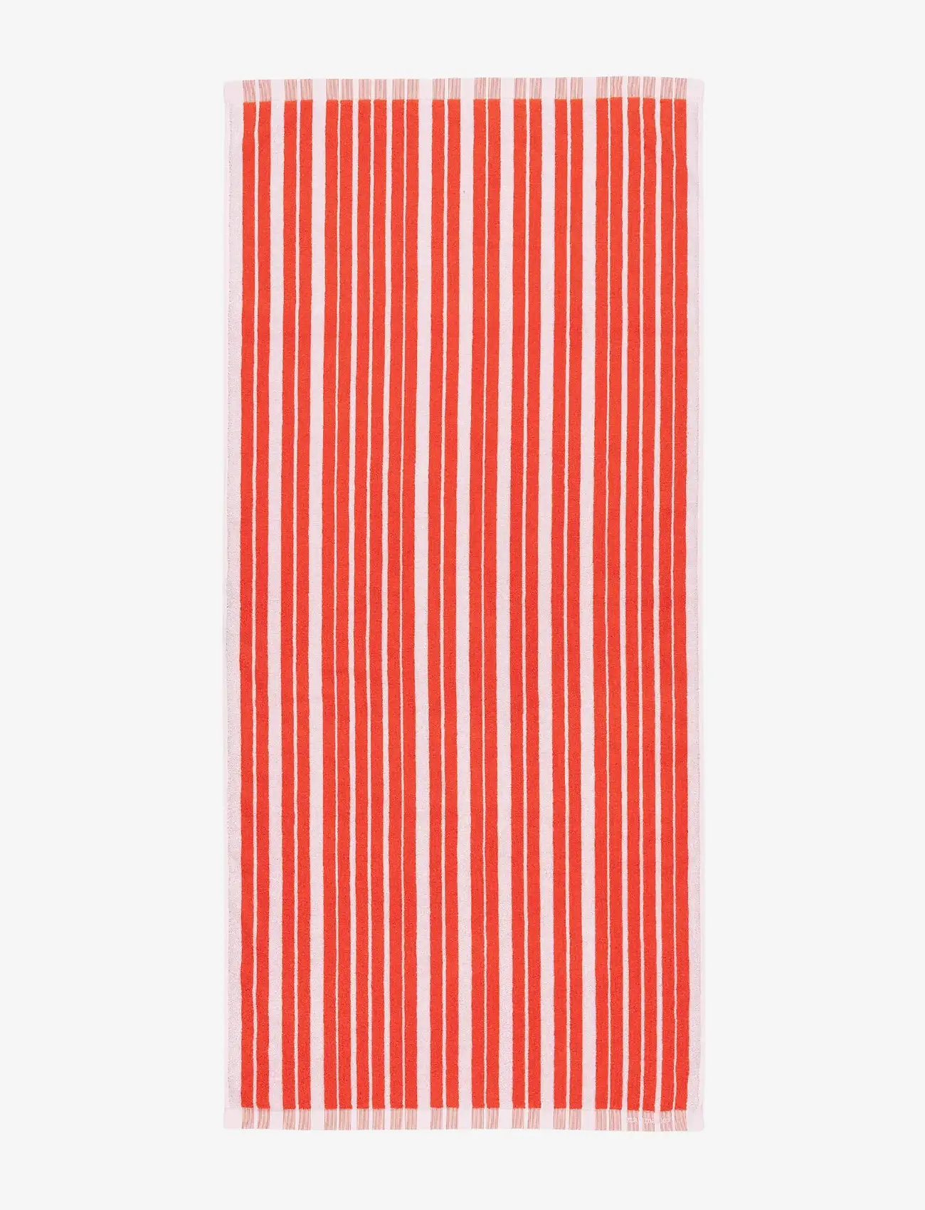 Marimekko Home - RAIDE BATH TOWEL 70X150 CM - red, lt.pink - 0