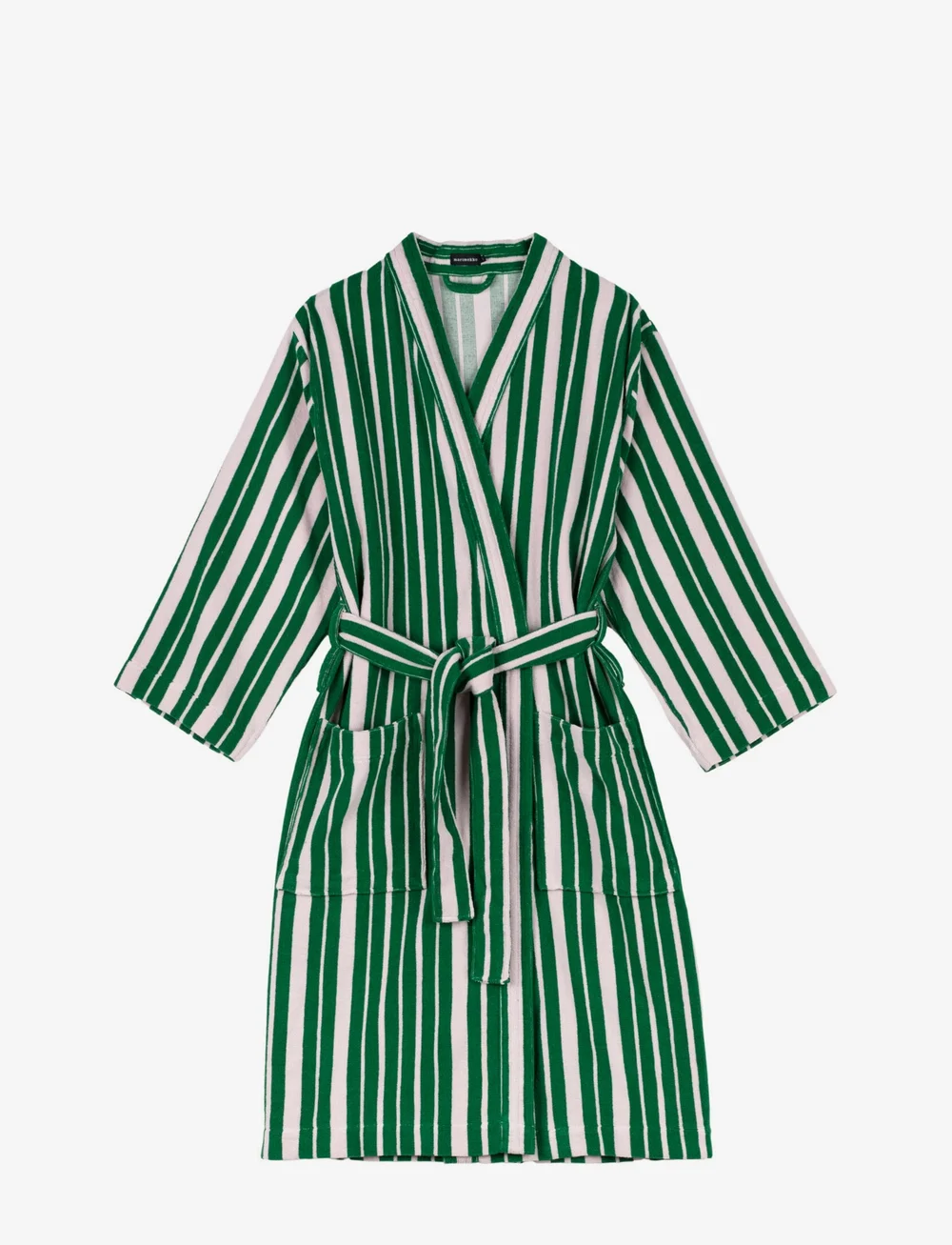 Marimekko Home - RAIDE BATH ROBE - igapäevane stiil - green, lt.pink - 0
