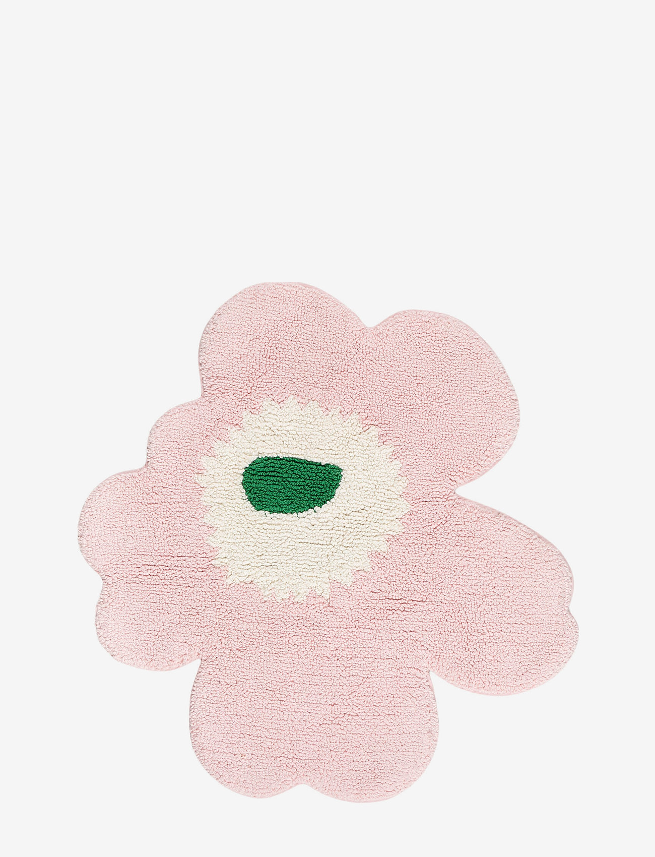 Marimekko Unikko バスマット 73×74 cm mhe073890_cltpinkoffwhitegreen