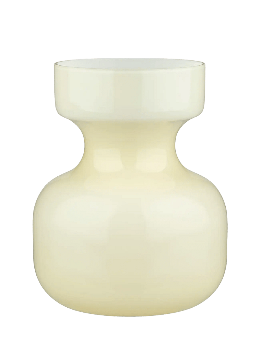 Marimekko Home - SÄKKI VASE 16,5 CM - vases - opaque white aspargus - 0